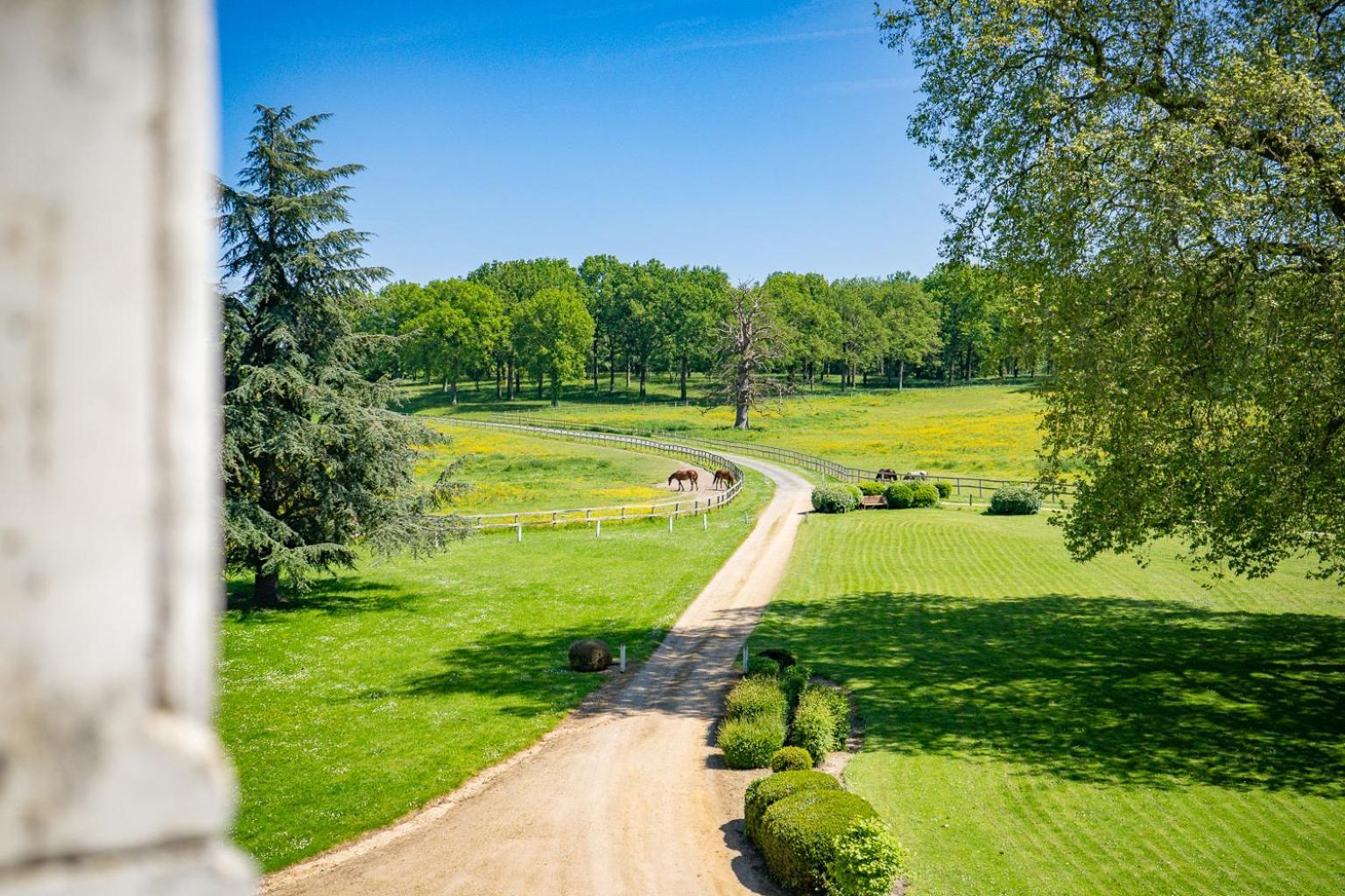 Hotel Haras De La Potardiere Crosmières Eksteriør billede